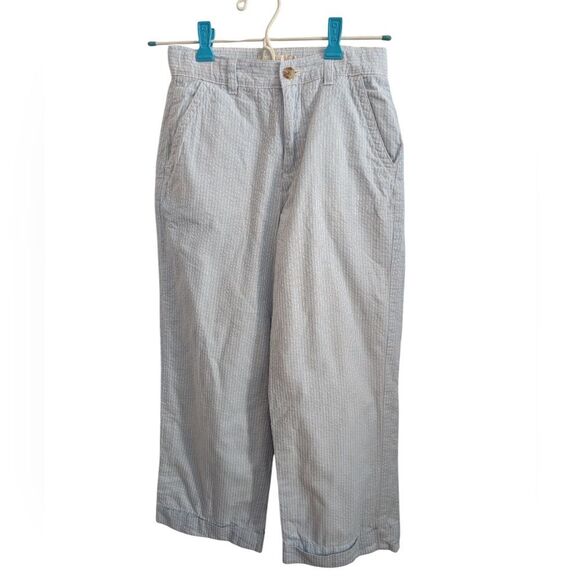 Boys Y2K Children's Place Blue White Seersucker Suit 7/8‎ Jacket Dress Pants - Picture 5 of 12